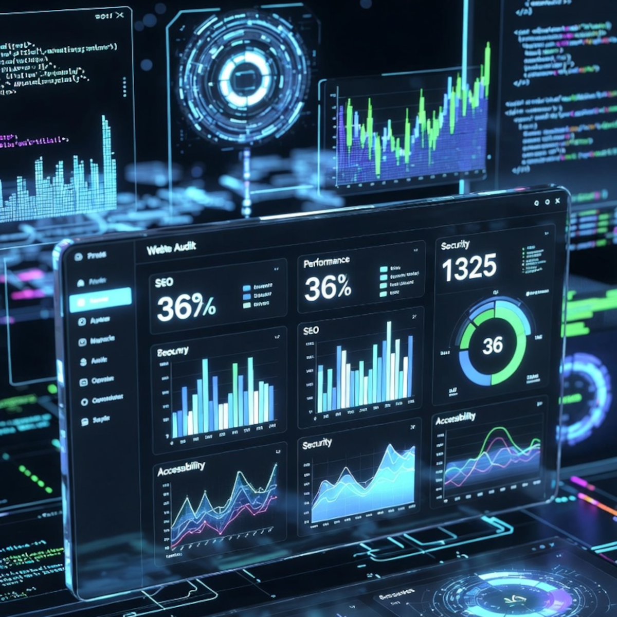 Security and site audit results from the Site Auditor AI assistant
