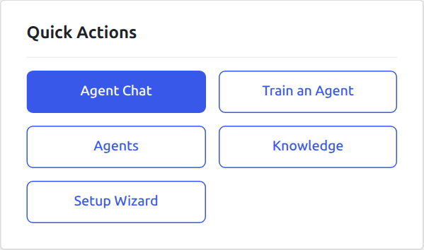 Image of quick actions